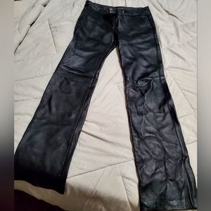 Joseph Israel Leather Pants